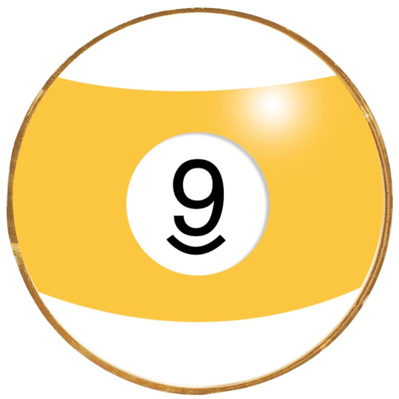 2"Wx2"H INSERT BUTTON PIN