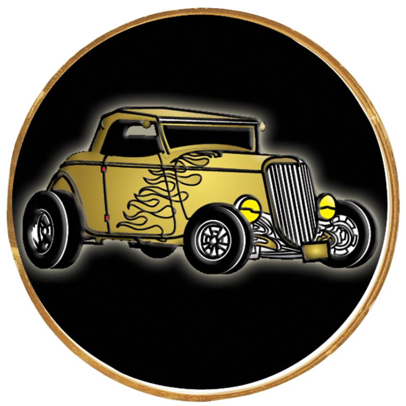 2"Wx2"H INSERT BUTTON PIN