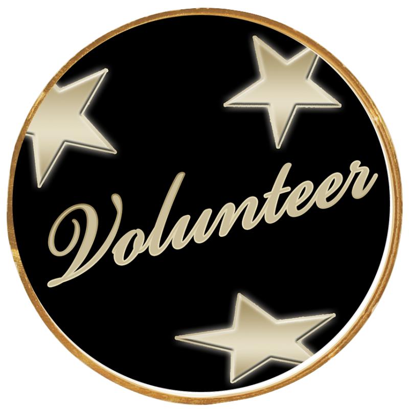 2"Wx2"H INSERT BUTTON PIN