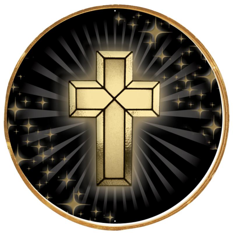 2"Wx2"H INSERT BUTTON PIN