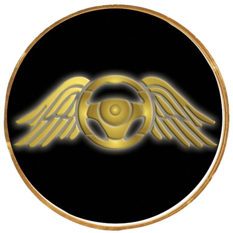 2"Wx2"H INSERT BUTTON PIN