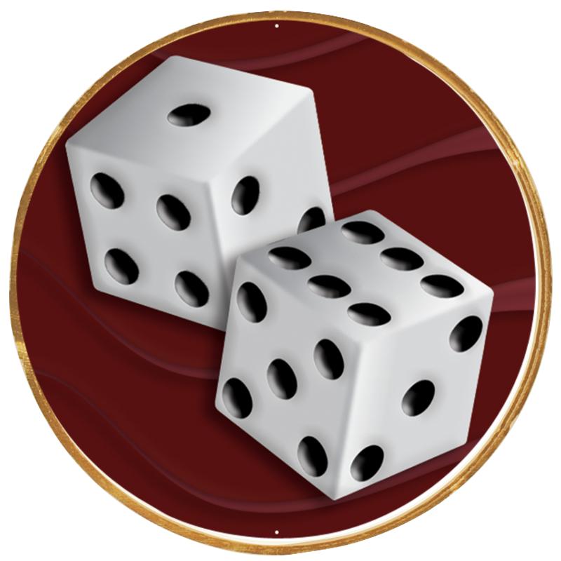 2"Wx2"H INSERT BUTTON PIN