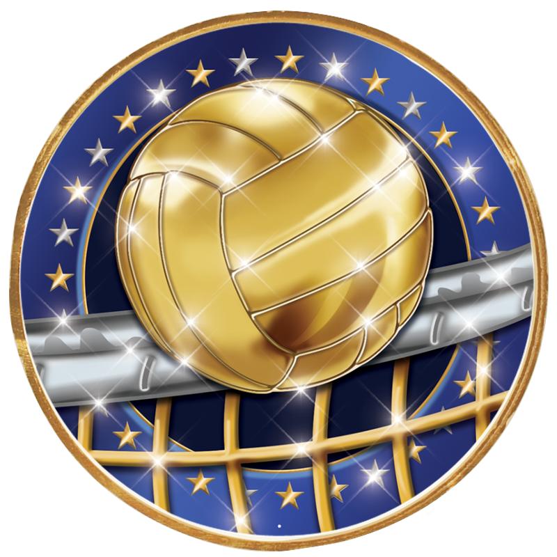 2"Wx2"H INSERT BUTTON PIN