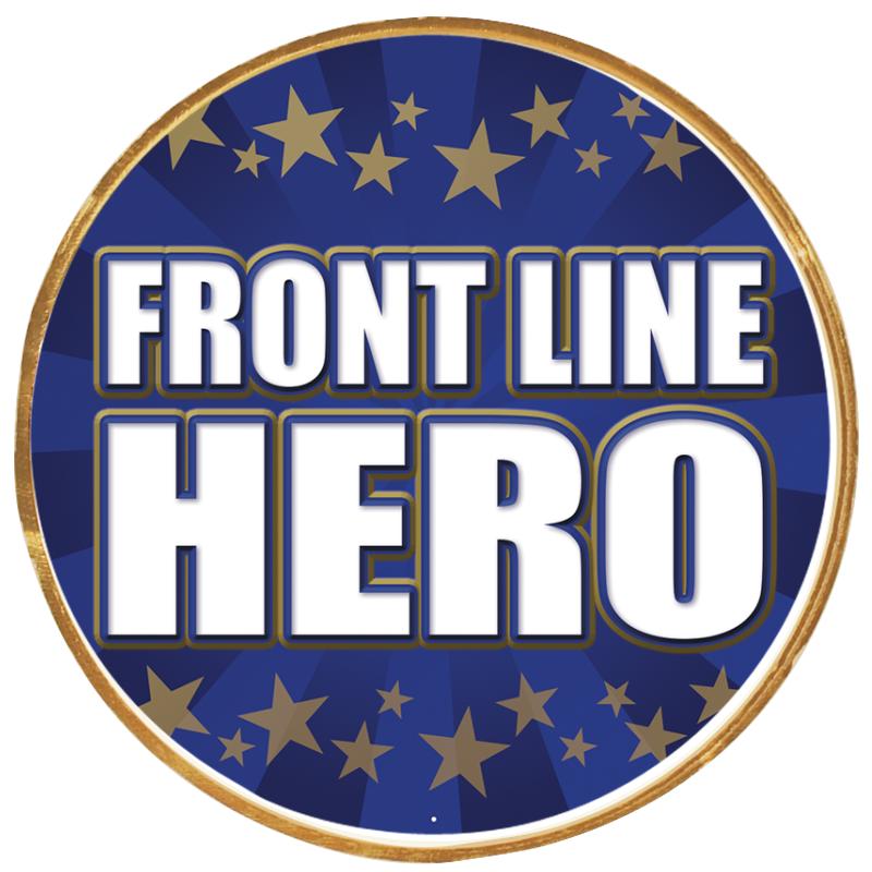 2"Wx2"H INSERT BUTTON PIN