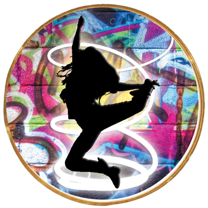 2"Wx2"H INSERT BUTTON PIN