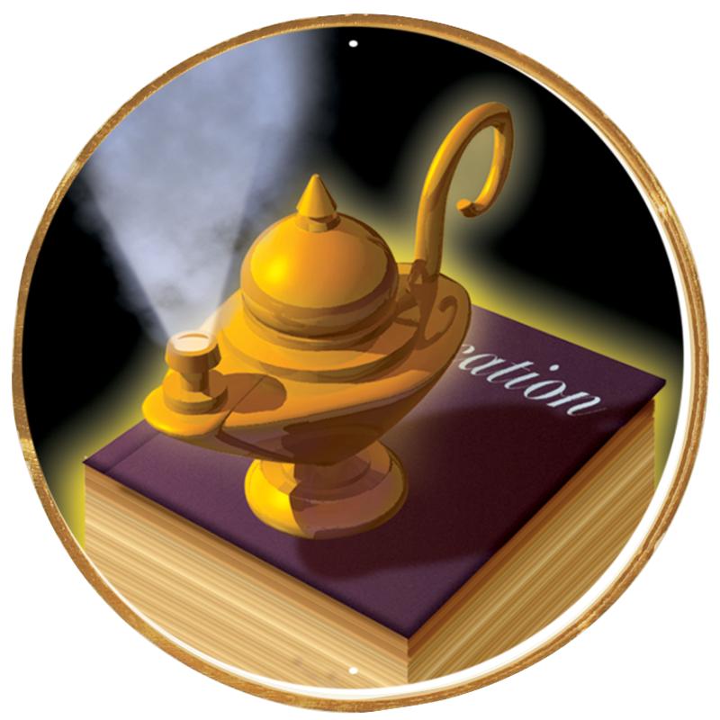 2"Wx2"H INSERT BUTTON PIN