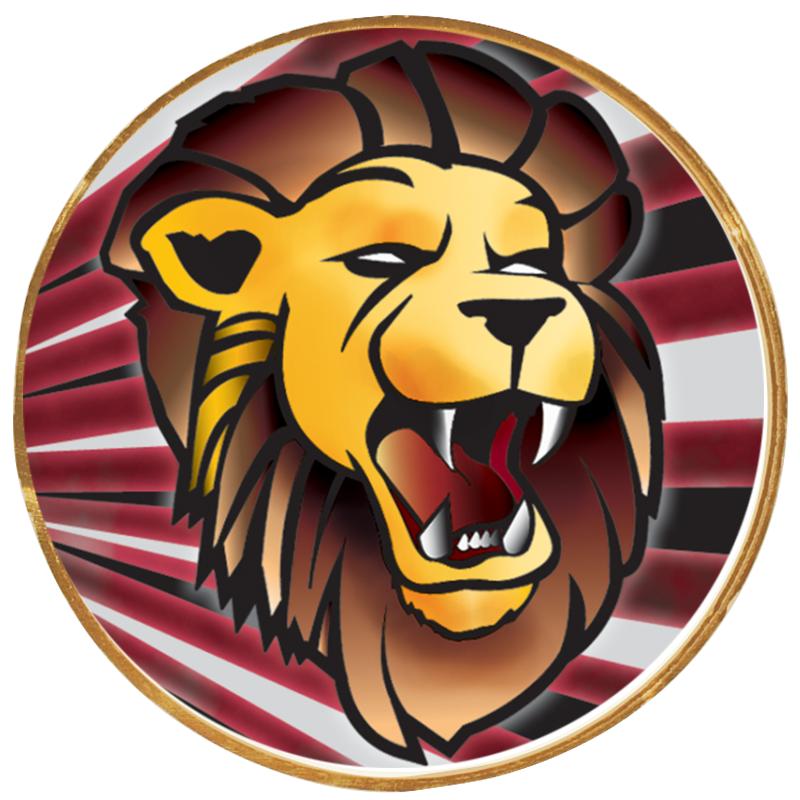 2"Wx2"H INSERT BUTTON PIN