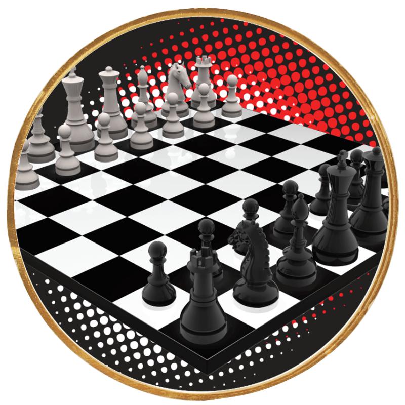 Chess Lapel Pins Crown Awards