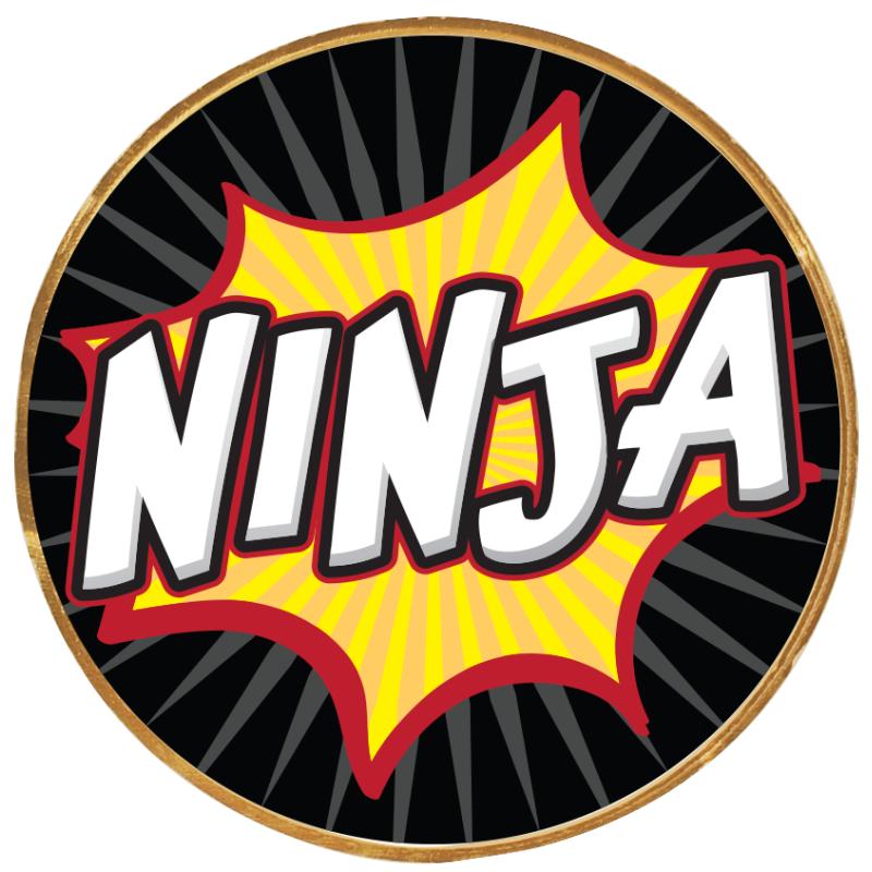 2"Wx2"H INSERT BUTTON PIN