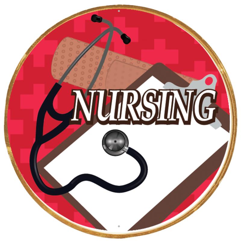 2"Wx2"H INSERT BUTTON PIN