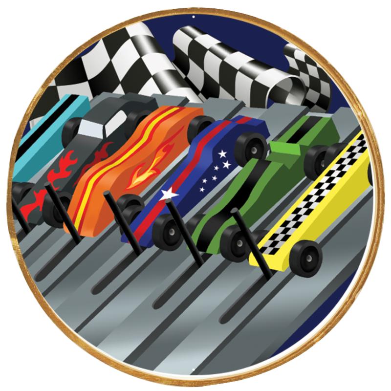 2"Wx2"H INSERT BUTTON PIN