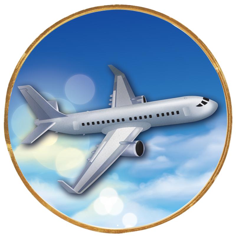 2"Wx2"H INSERT BUTTON PIN