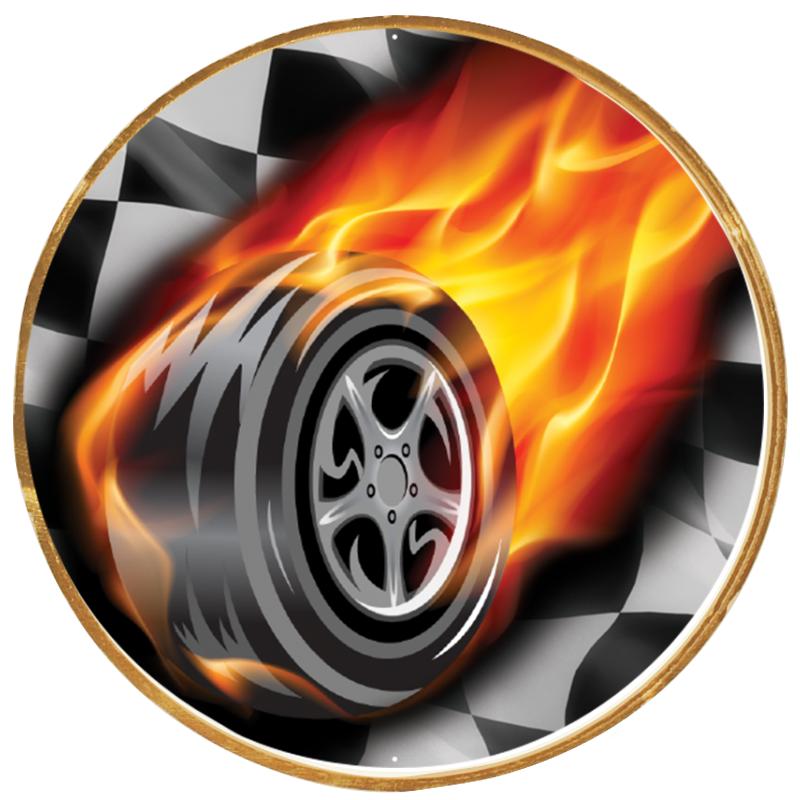 2"Wx2"H INSERT BUTTON PIN