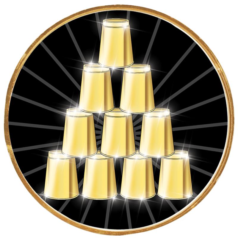 2"Wx2"H INSERT BUTTON PIN