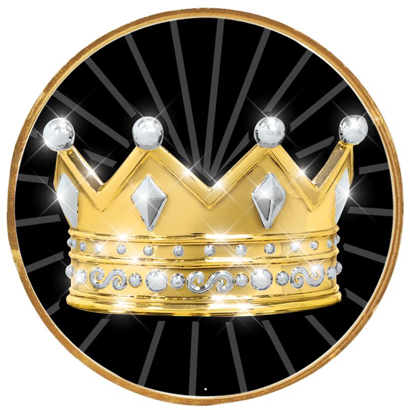 2"Wx2"H INSERT BUTTON PIN