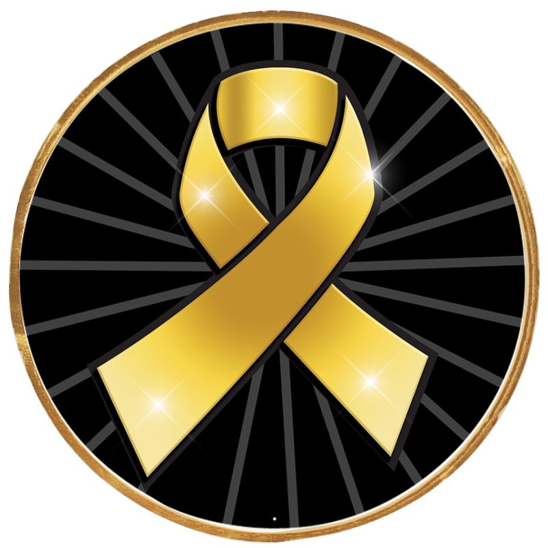 2"Wx2"H INSERT BUTTON PIN