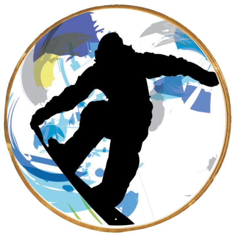 2"Wx2"H INSERT BUTTON PIN