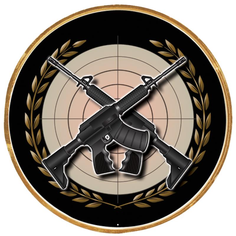 2"Wx2"H INSERT BUTTON PIN