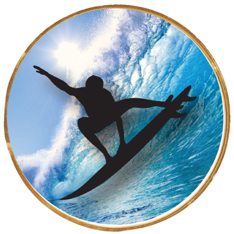 2"Wx2"H INSERT BUTTON PIN