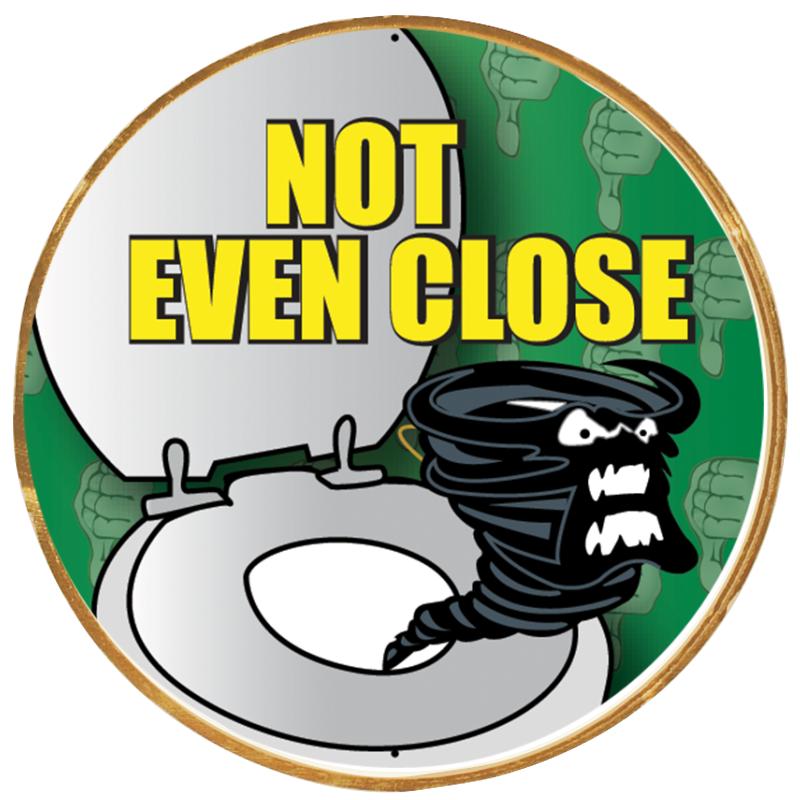 2"Wx2"H INSERT BUTTON PIN