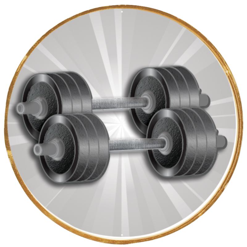 2"Wx2"H INSERT BUTTON PIN