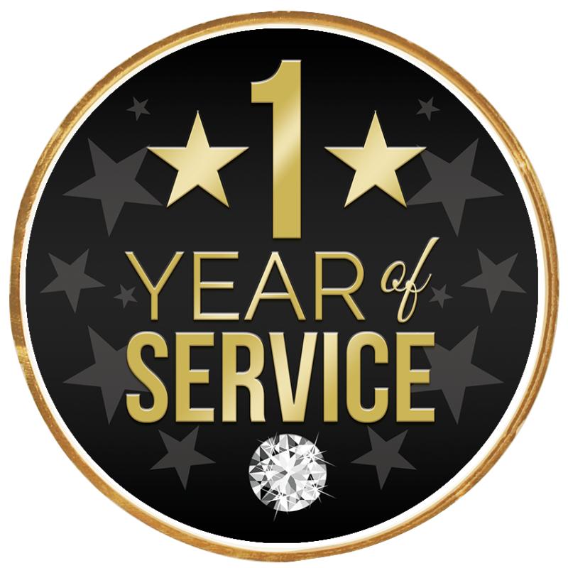 2"Wx2"H INSERT BUTTON PIN