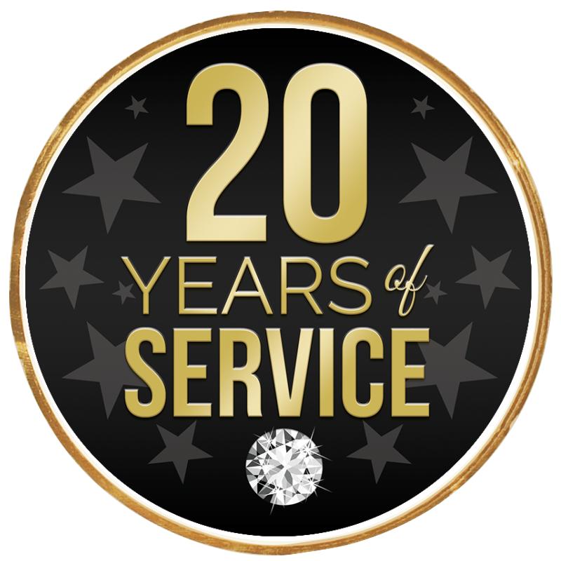 2"Wx2"H INSERT BUTTON PIN