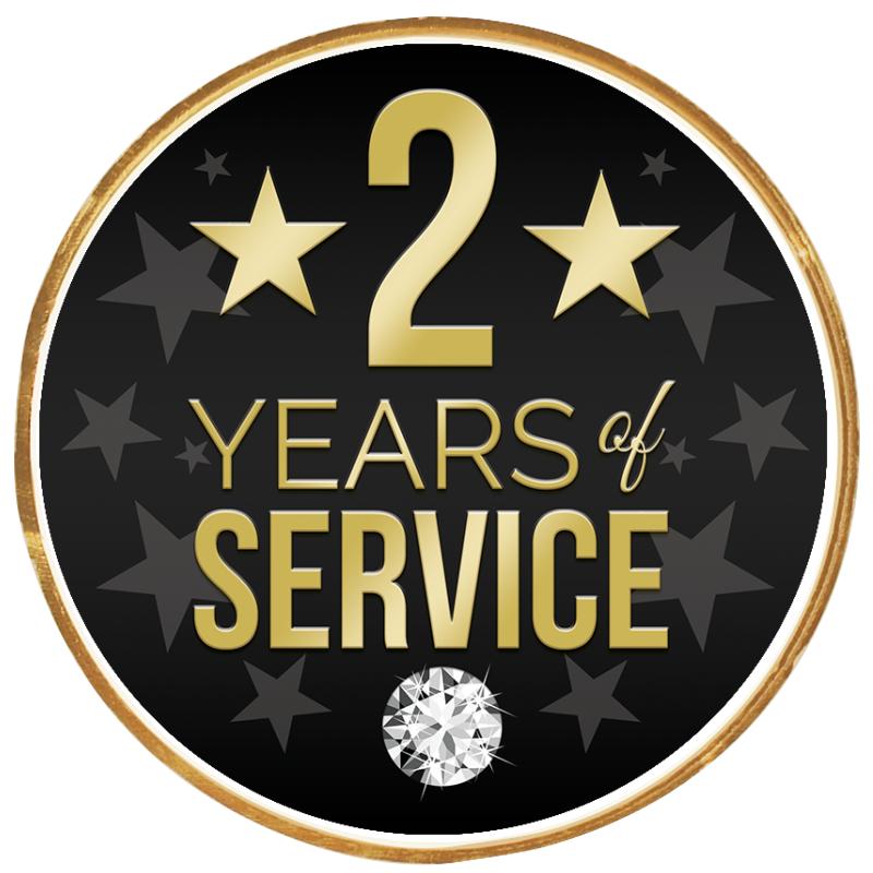 2"Wx2"H INSERT BUTTON PIN