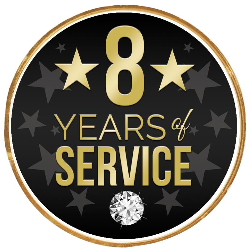 2"Wx2"H INSERT BUTTON PIN