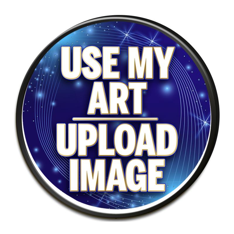 1" BLACK ROUND INSERT PIN