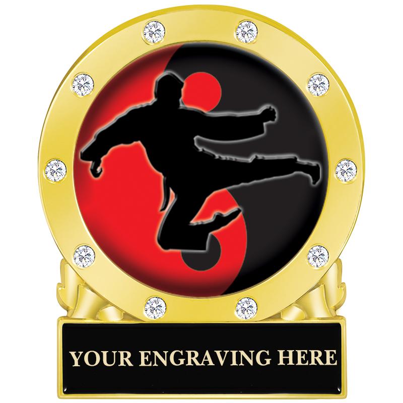 1.35"Wx1.625"H ENGRAVE INS PIN