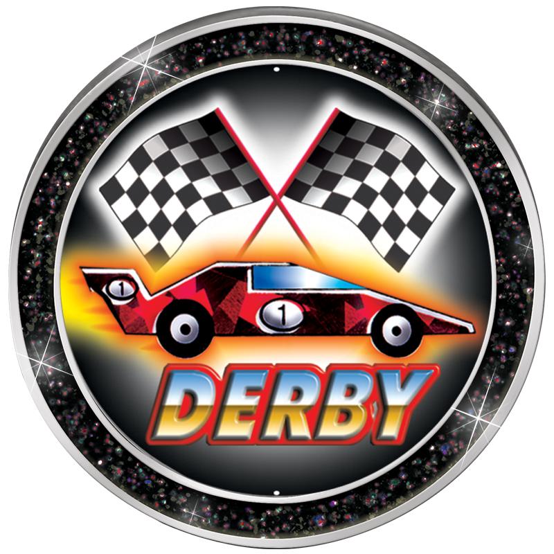 1.3" BLACK GLITTER INSERT PIN