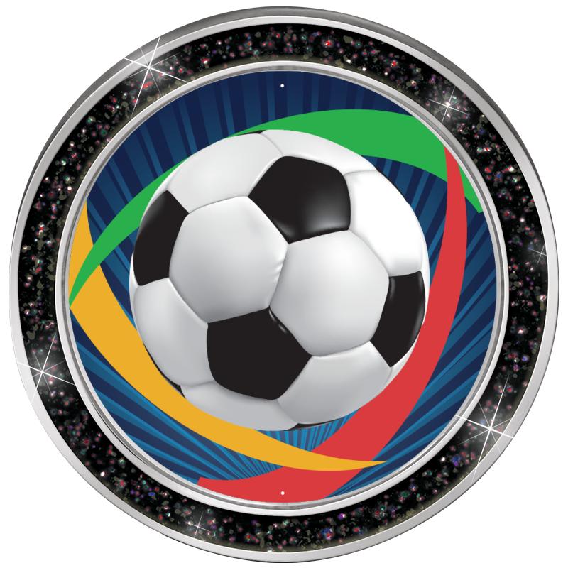 1.3" BLACK GLITTER INSERT PIN