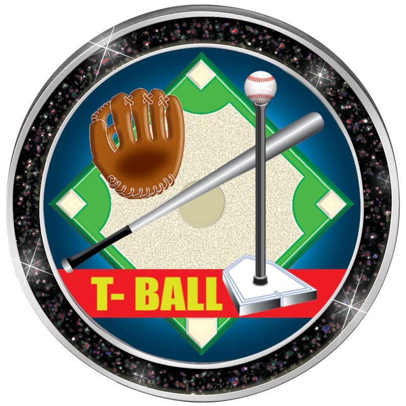 1.3" BLACK GLITTER INSERT PIN