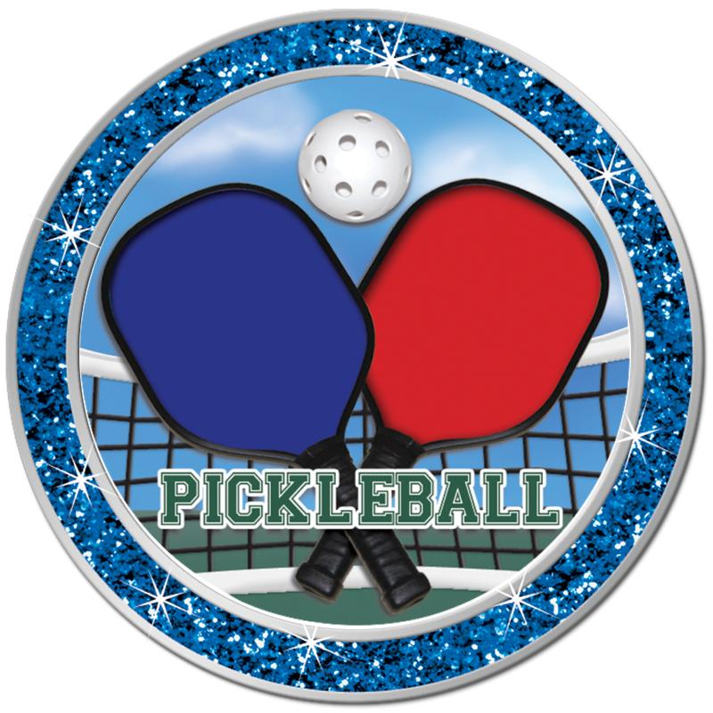 1.3" BLUE GLITTER INSERT PIN