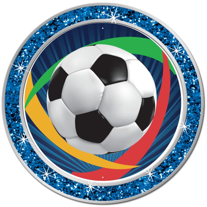 1.3" BLUE GLITTER INSERT PIN