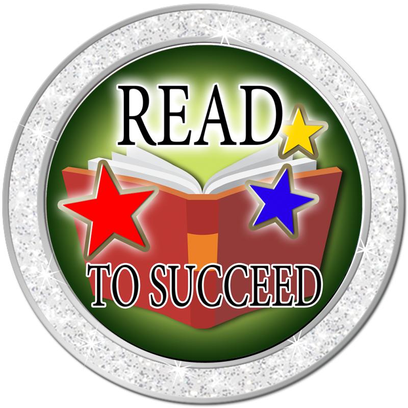 1.3" SILVER GLITTER INSERT PIN