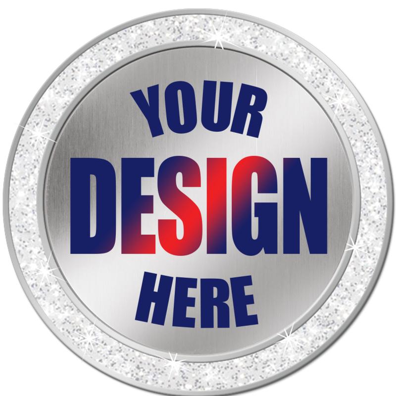 1.3" PRINTZ SV GLITTER INS PIN