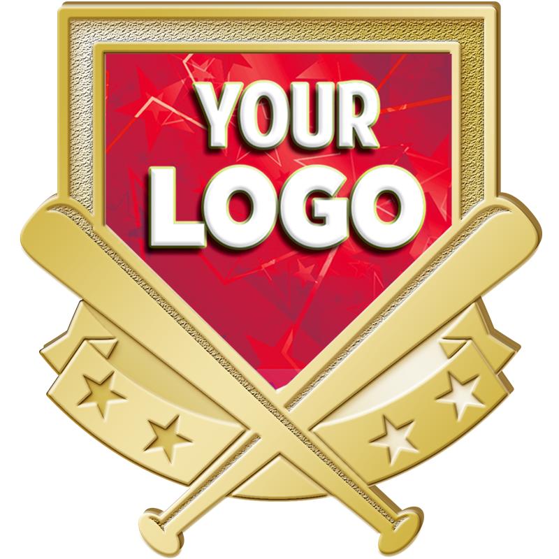 1.4"Wx1.5"H HOME PLATE INS PIN