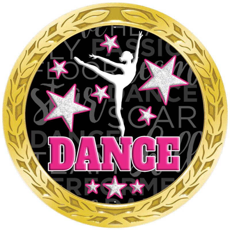 1.35" LAUREL WREATH GOLD PIN