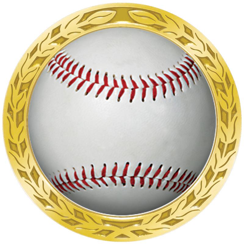 1.35" LAUREL WREATH GOLD PIN