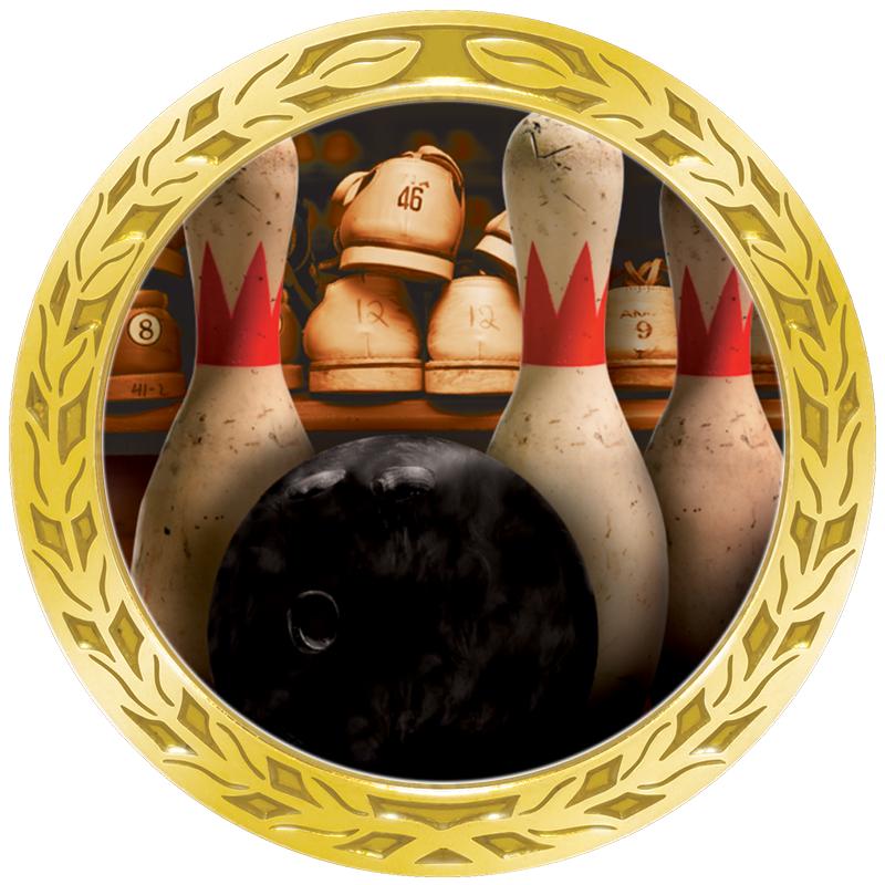 1.35" LAUREL WREATH GOLD PIN