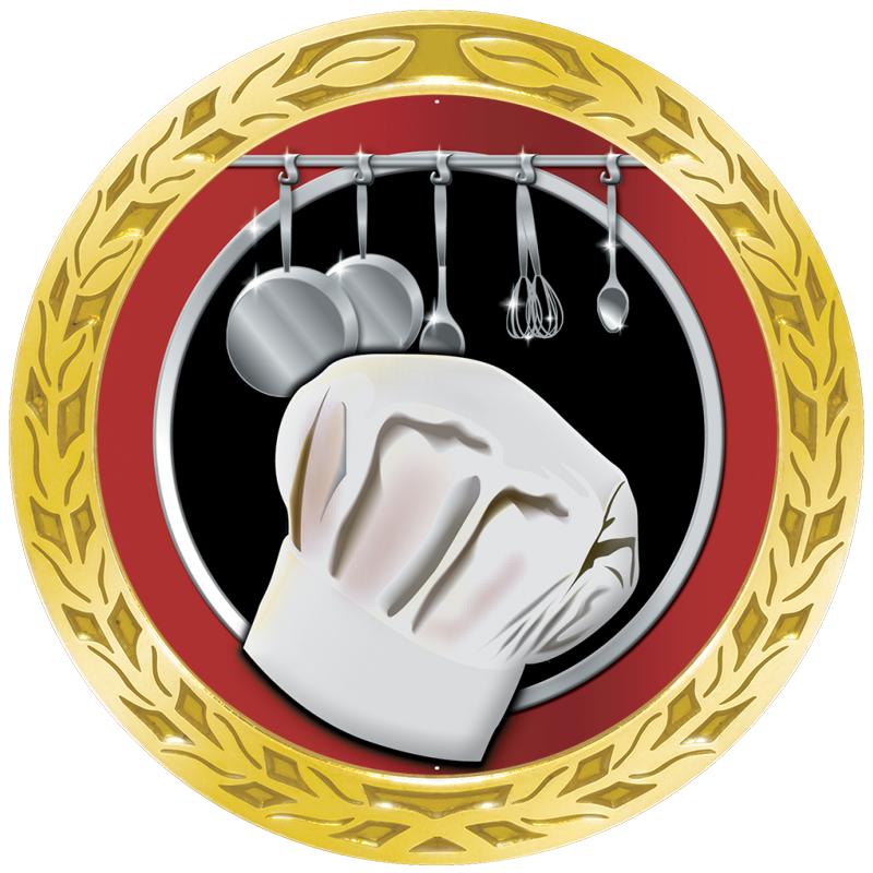 1.35" LAUREL WREATH GOLD PIN