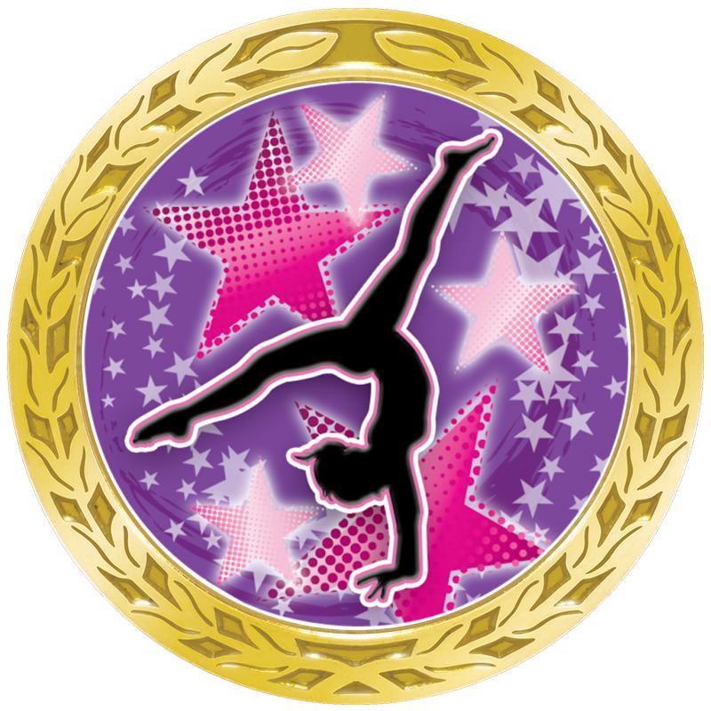 1.35" LAUREL WREATH GOLD PIN