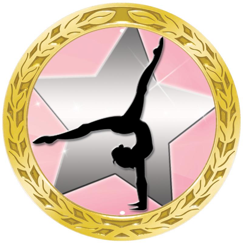 1.35" LAUREL WREATH GOLD PIN