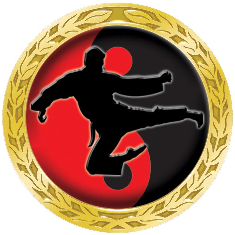 1.35" LAUREL WREATH GOLD PIN