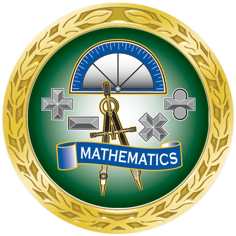 1.35" LAUREL WREATH GOLD PIN