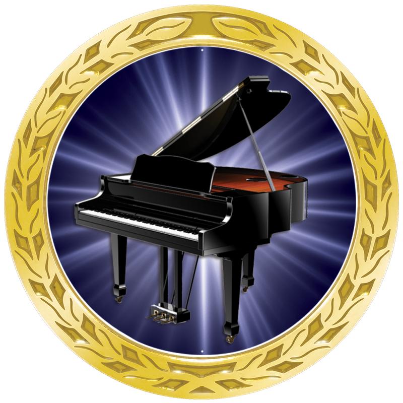 1.35" LAUREL WREATH GOLD PIN