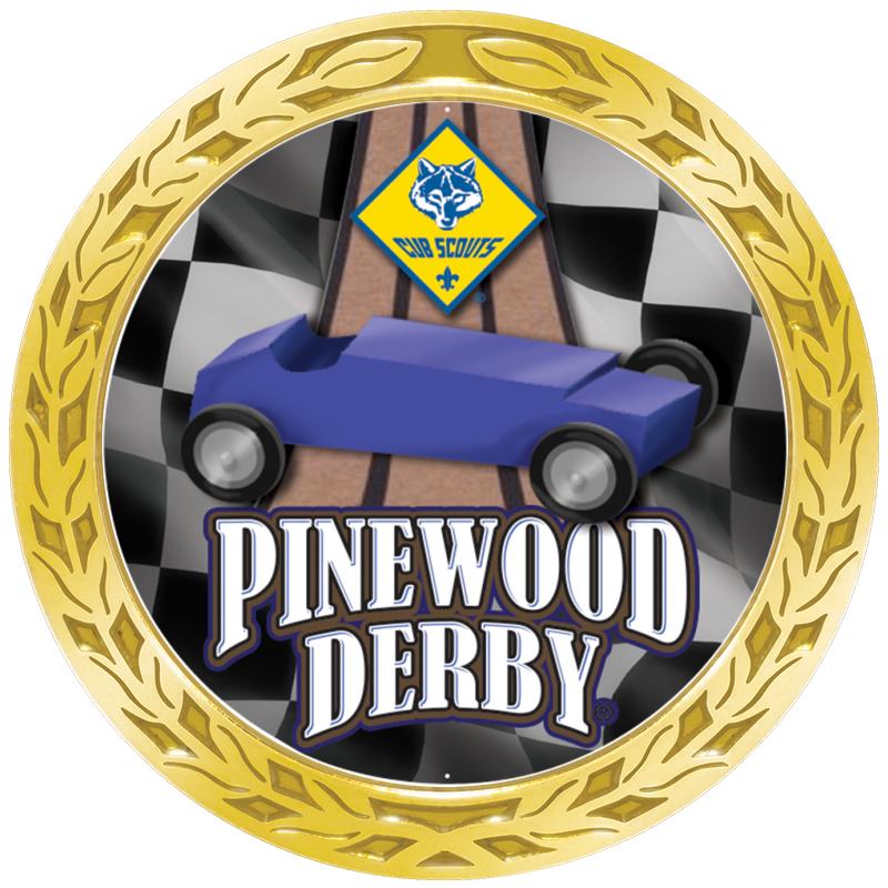 1.35" LAUREL WREATH GOLD PIN