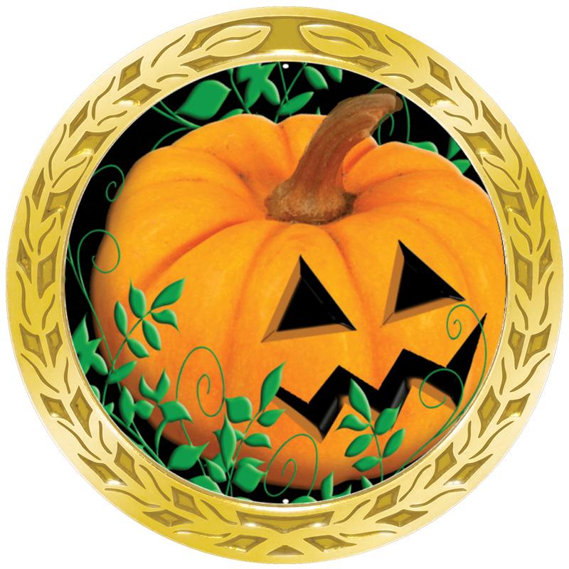 1.35" LAUREL WREATH GOLD PIN